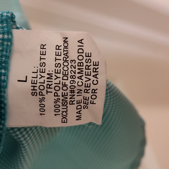 EUC Men's Magellan Long Sleeve Button Down Shirt, Size L, Green - Picture 4 of 6